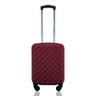 Mala de Bordo Viagem Rígida Rodas 360º Cadeado Segredo Gladiador D1pp Tamanho Pp: Cereja - 1