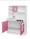 Ver imagem 3 de Cozinha Infantil em Mdf para Brincadeiras Lúdicas Rosa ou Menta:rosa