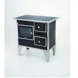 Fogão a Lenha Geral Nr 1 com Chaminé Ao Lado Esquerdo Vitroceramico - 2