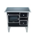 Ver imagem 3 de Fogão a Lenha Geral Nr 1 com Chaminé Ao Lado Esquerdo Vitroceramico