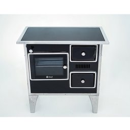 Fogão a Lenha Geral Nr 1 com Chaminé Ao Lado Esquerdo Vitroceramico - 1