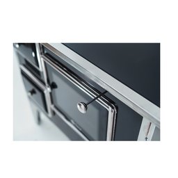 Fogão a Lenha Geral Nr 2 com Chaminé Ao Lado Direito Vitroceramico - 3