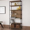 Ver imagem 2 de Conjunto Closet Modulado em Estilo Industrial 27804 Steel Quadra Artesano - Vermont/preto Fosco