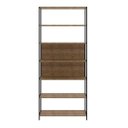 Ver imagem 5 de Conjunto Closet Modulado em Estilo Industrial e Mesa de Cabeceira 27803 Steel Quadra Artesano