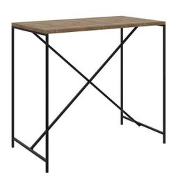 Bancada para Cozinha/jantar Estilo Industrial 27817 Steel Quadra Artesano - Vermont/preto Fosco - 2