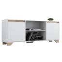 Ver imagem 3 de Rack Estante Sala para TV 2 Portas Benevello - Branco