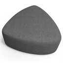 Ver imagem 5 de Puff Decorativo Orgânico para Sala de Estar Living Trizza W01 Linho Cinza Escuro - Lyam Decor