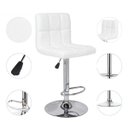 Ver imagem 2 de Banqueta Alta Estofada Para Cozinha Vox Branco - Lyam Decor