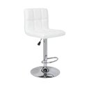 Ver imagem 1 de Banqueta Alta Estofada Para Cozinha Vox Branco - Lyam Decor