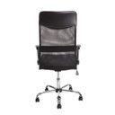 Ver imagem 2 de Kit Com 2 Cadeiras Para Escritório Presidente Com Apoio Lombar E Encosto Em Tela