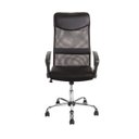 Ver imagem 5 de Kit Com 2 Cadeiras Presidentes Com Apoio Lombar E Encosto Em Tela