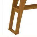 Ver imagem 4 de Aparador Menphis Henn Nature Off White Retrô MDP com Prateleira Sala Hall Decorativo 136cm