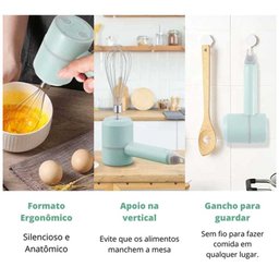 MIXER PROCESSADOR E BATEDEIRA 3 EM 1 PORTÁTIL - 7