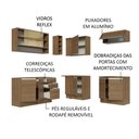 Ver imagem 5 de Armário de Cozinha Completa de Canto 349cm Rustic Glamy Madesa 02