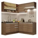 Ver imagem 3 de Armário de Cozinha Completa de Canto 349cm Rustic Glamy Madesa 02