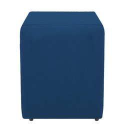 Puf Puff para Sala Quadrado Dado Azul Marinho 45 Cm Altura - 1