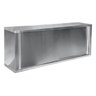 Armário Aéreo Atual Inox AA-430 em Aço Inox 430 1 Metro - 1