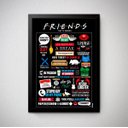 Ver imagem 1 de Quadro Friends Quotes