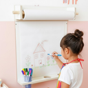 Ver imagem 1 de Lousa de Parede Branca Infantil – Criativa para Desenho e Pintura (duo) + Bobina de Papel