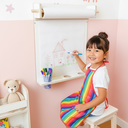 Ver imagem 2 de Lousa de Parede Branca Infantil – Criativa para Desenho e Pintura (duo) + Bobina de Papel