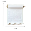 Ver imagem 3 de Lousa de Parede Branca Infantil – Criativa para Desenho e Pintura (duo) + Bobina de Papel