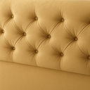 Ver imagem 5 de Cabeceira Mais Calçadeira Baú Casal 140cm para Cama Box Sofia Suede Bege