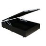 Cama Box Baú Casal 138x188 Preto - 1