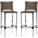 Ver imagem 2 de 2 Banquetas Madri em Alumínio Edícula, Cozinha, Balcão Trama Argila