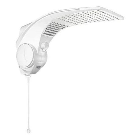 Ducha Duo Shower Quadra Eletrônica 7500w 220v Lorenzetti - Polido - Branco