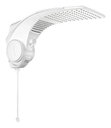 Ver imagem 1 de Ducha Duo Shower Quadra Eletrônica 7500w 220v Lorenzetti - Polido - Branco