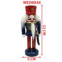 Ver imagem 5 de Kit 4 Soldados Quebra Nozes Tradição Enfeite Natalino 12cm