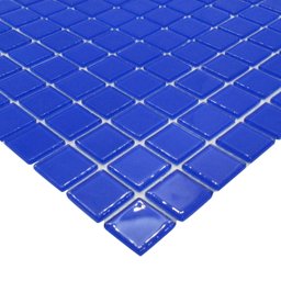 Pastilha de Vidro La Bella Cristal Lisa Azul 30x30cm - 6