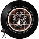 Ver imagem 3 de Cj Mesa Madeira Azulejo 60cm - Bistrô Fixa 78cm + 3 Cadeiras 43 - Preta - Coffee