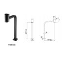 Ver imagem 4 de Torneira Para Cuba Apoio Loren Code Black 1195 B55 Lorenzetti