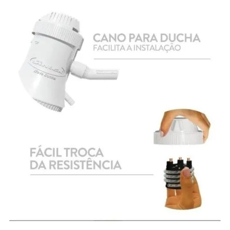 Chuveiro Nova Ducha Premium 220v 5.500w - Dp255 Sintex - 5