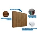 Ver imagem 3 de Guarda Roupa Casal 6 Portas e 8 Gavetas Santoro/bolonha Cumaru - Novo Horizonte