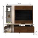 Ver imagem 3 de Rack com Painel DJ Móveis Bella Linha Deseo 100 MDF