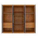 Ver imagem 4 de Guarda Roupa Casal 6 Portas 4 Gavetas com Pés News 6000-50 Araplac