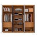 Ver imagem 3 de Guarda Roupa Casal 6 Portas 4 Gavetas com Pés News 6000-50 Araplac