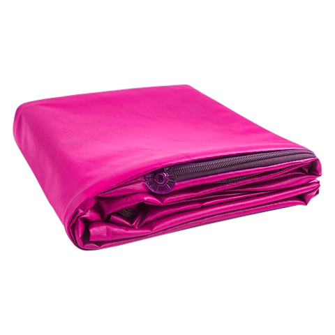 Capa Colchao Solteiro Rosa Hospitalar Impermeavel Com Ziper Orthovida:88/188/16