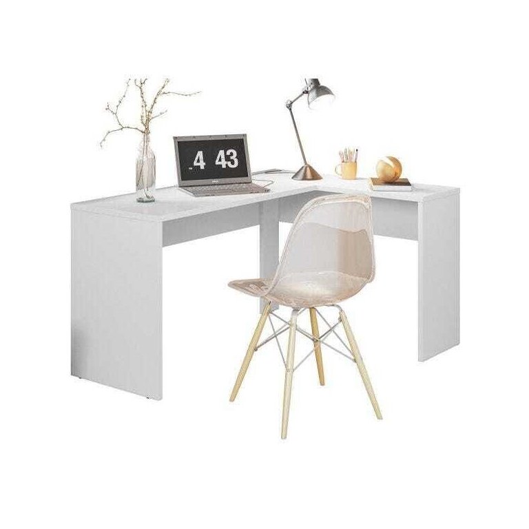 ESCRIVANINHA DE CANTO OFFICE PRESENCE BRANCO - DEMÓBILE