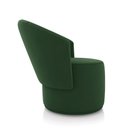 Ver imagem 7 de Poltrona Decorativa Orgânica Fixa para Sala Kit 2 Malu Veludo Verde M11 - D’Rossi