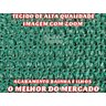 TELA SOMBRA TOLDO SOMBREAMENTO VERDE 95% 6 X 9 BAINHA ILHOS - 2