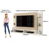 Painel Mobler Malbec para TV até 55 Polegadas - 3