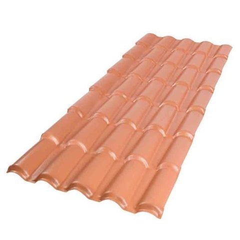 Telha Colonial 3,28mx86cmx2mm Pvc Terracota Afort