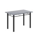 Ver imagem 4 de Conjunto de Mesa com 4 Cadeiras Lívia Preto/Bege