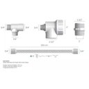 Ver imagem 3 de Válvula Alternadora De Pressão Blukit Para Caixas D'água