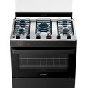 Ver imagem 6 de Fogão Esmaltec Ideal Top 5 Bocas Preto Mesa Inox Acendimento Automático Bivolt