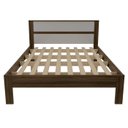 Ver imagem 5 de Cama de Casal para Colchão 1,38m Nogal/branco Cm8005 Tecno Mobili