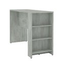 Ver imagem 2 de Bancada Mesa Gourmet para Cozinha 150cm X 97cm com 3 Prateleiras Suprema Luciane Móveis